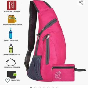 Folding and Packable Sling Bag